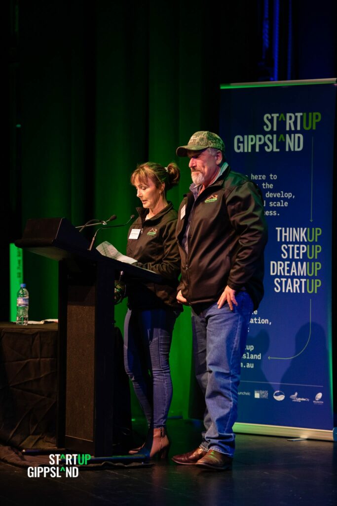 Craig and Janet Robertson Mount n Hide Startup Gippsland case study